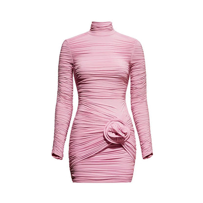 Vestido Manga Longa Curto Modern Ella