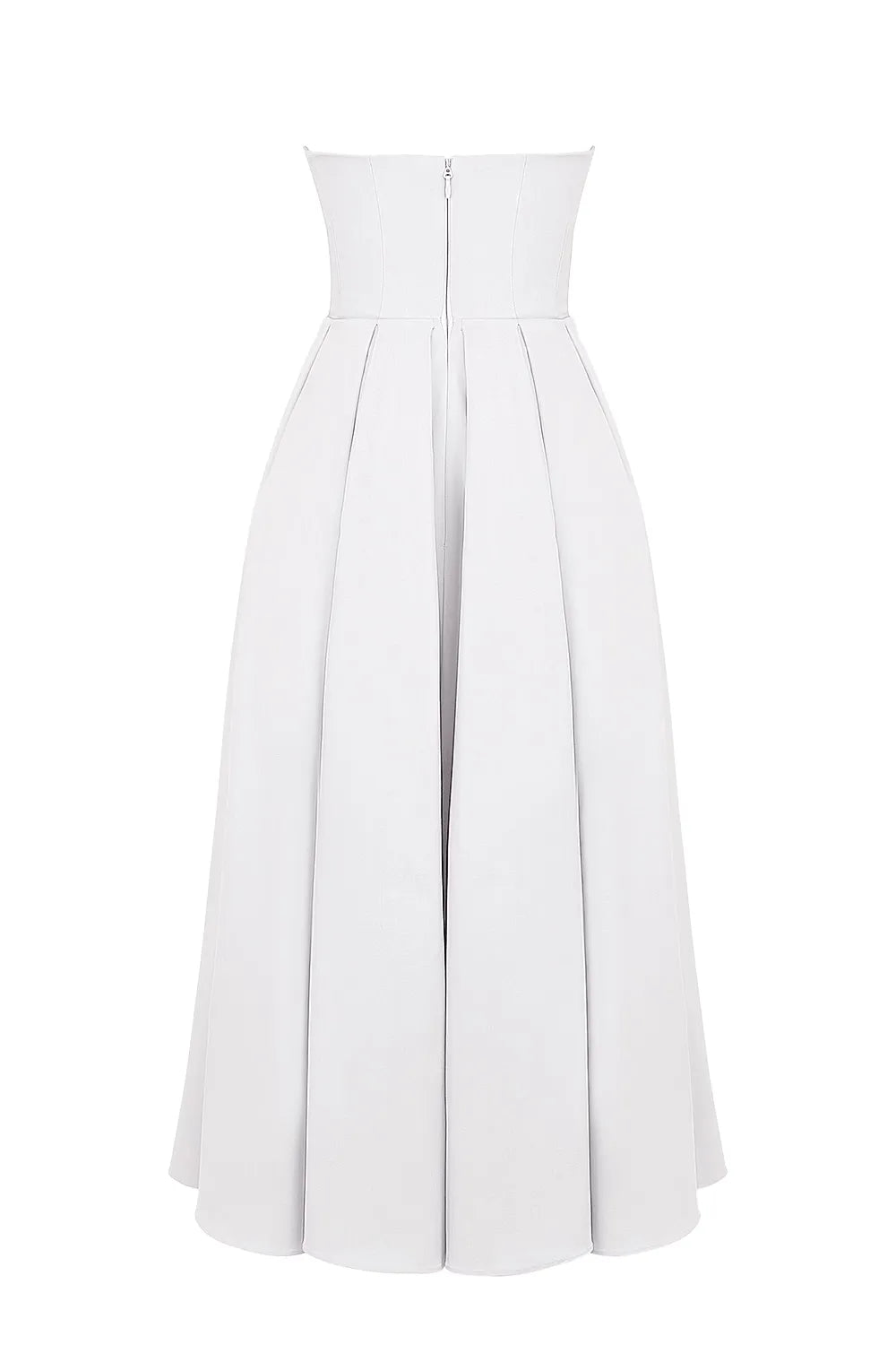 Vestido Bustier Midi Modern Celeste - GOLDEN ERA