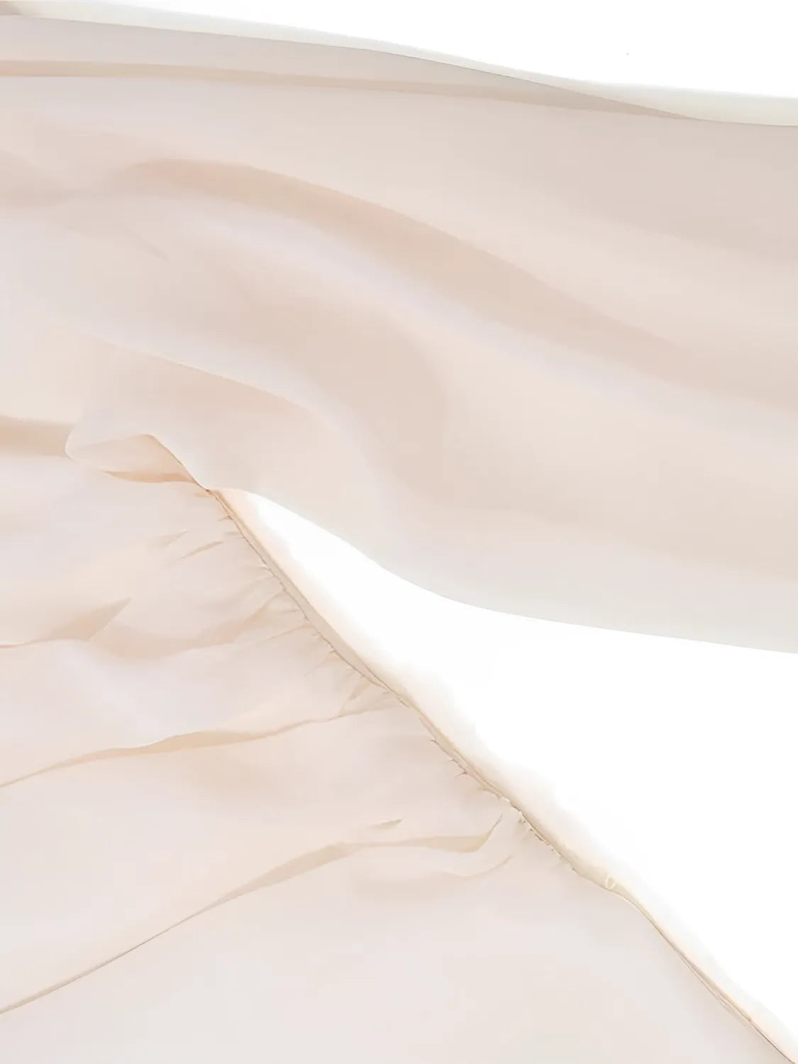 Blusa Feminina Manga Longa com Flor em Chiffon Modern Ella