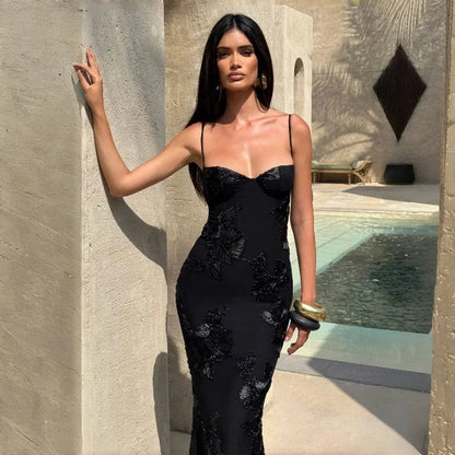 Vestido Longo Decote nas Costas Modern Dara