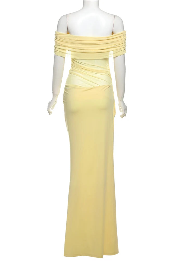 Vestido Longo Ombro a Ombro Modern Briella