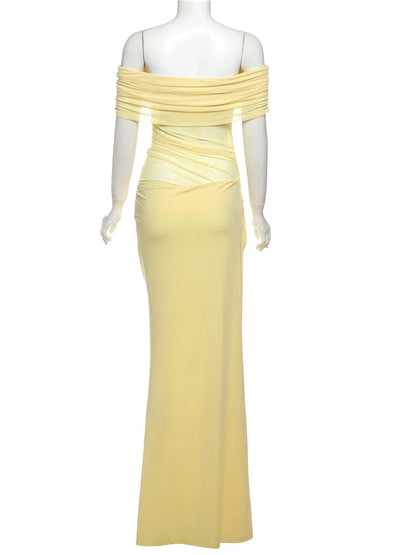 Vestido Longo Ombro a Ombro Modern Briella