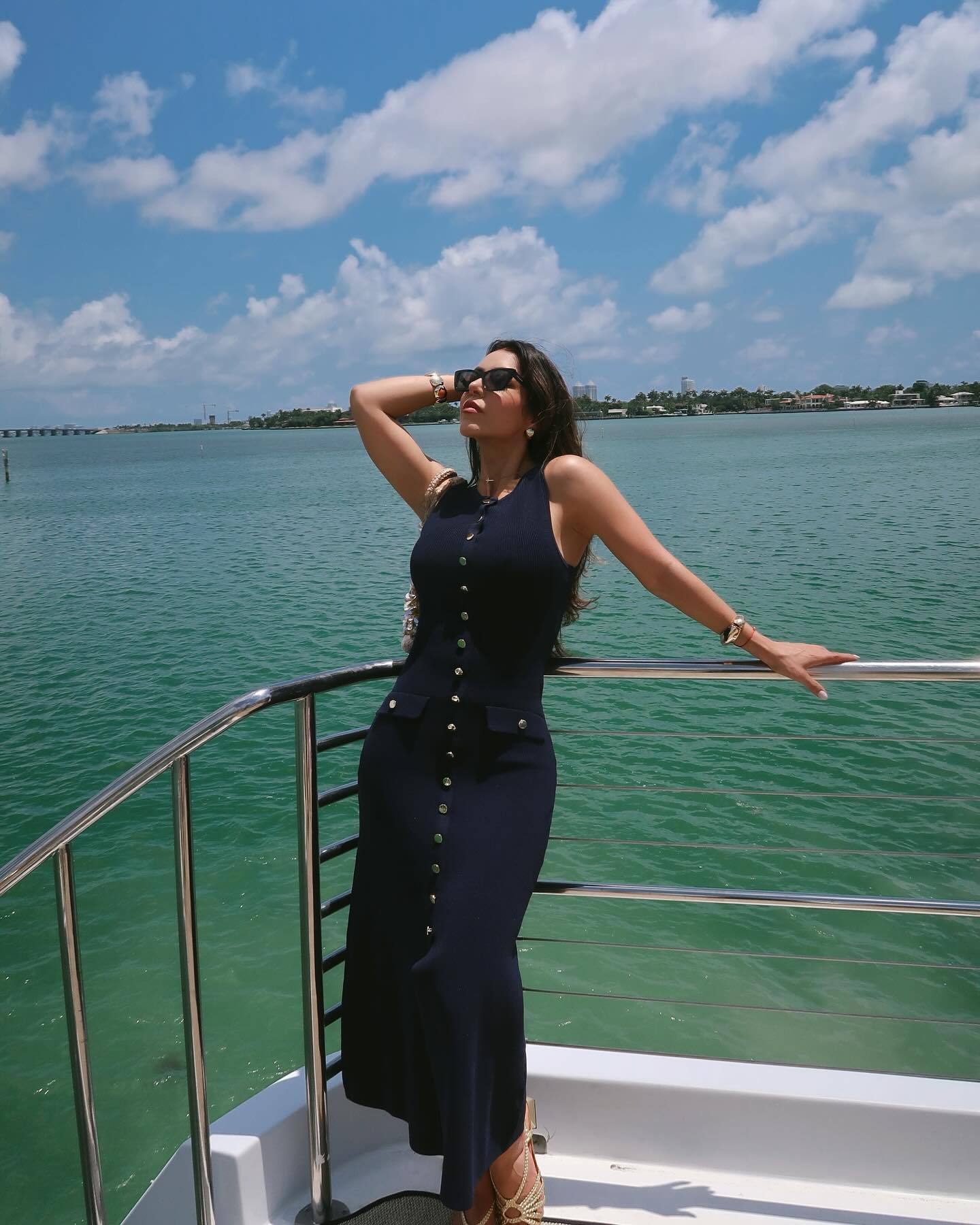 Vestido Midi Tricô Modal Alta Elasticidade Modern Jayne