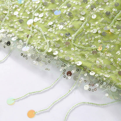 Cropped e Saia Paetê Modern Soleil