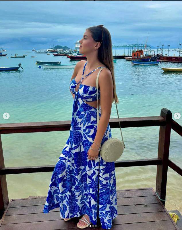 Vestido Bella Capri – frescor e elegância em cada detalhe