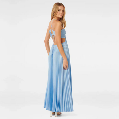 Vestido Longo Plissado Modern Loren