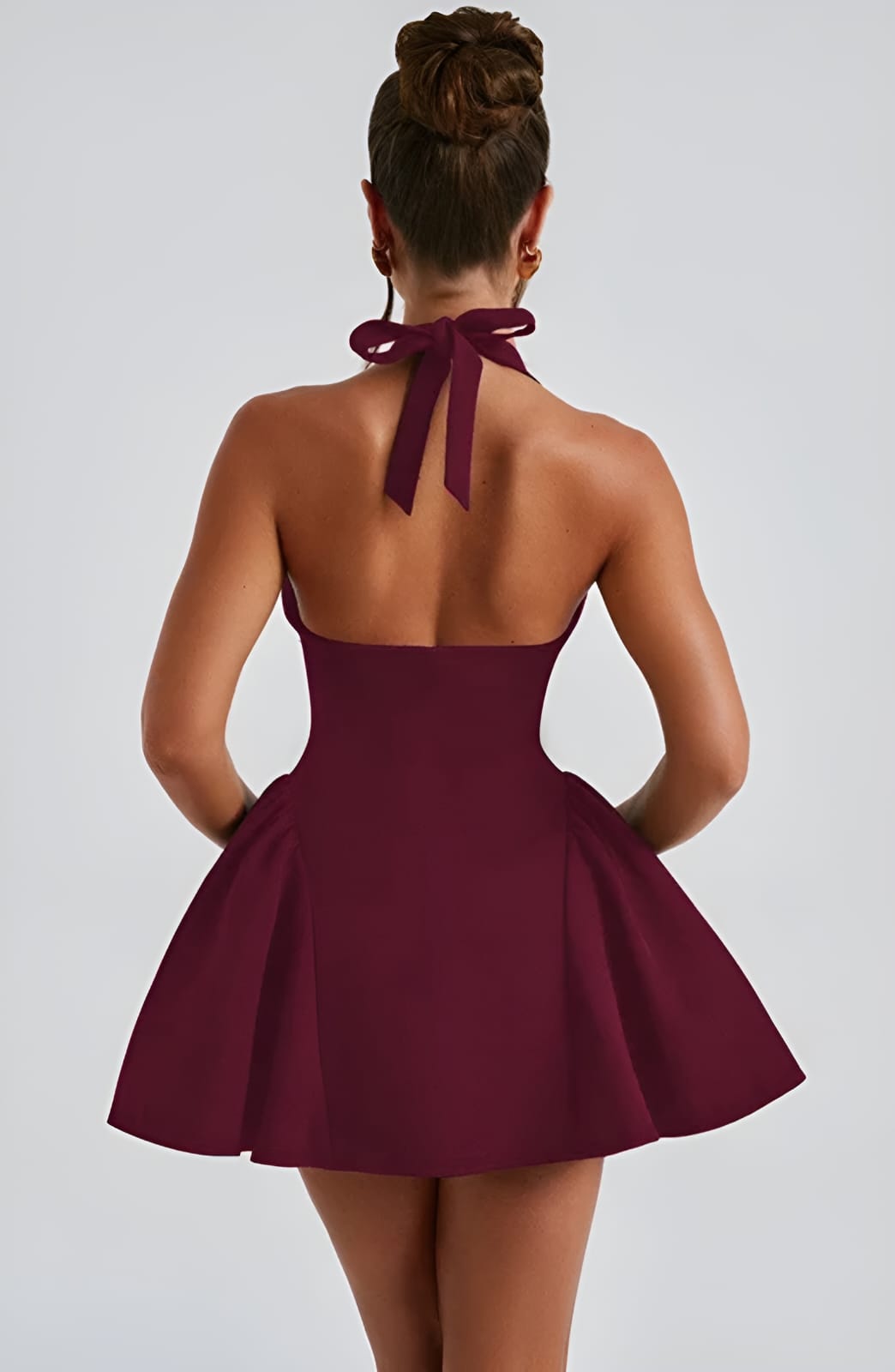 Vestido Curto Frente Único Modern Marcela