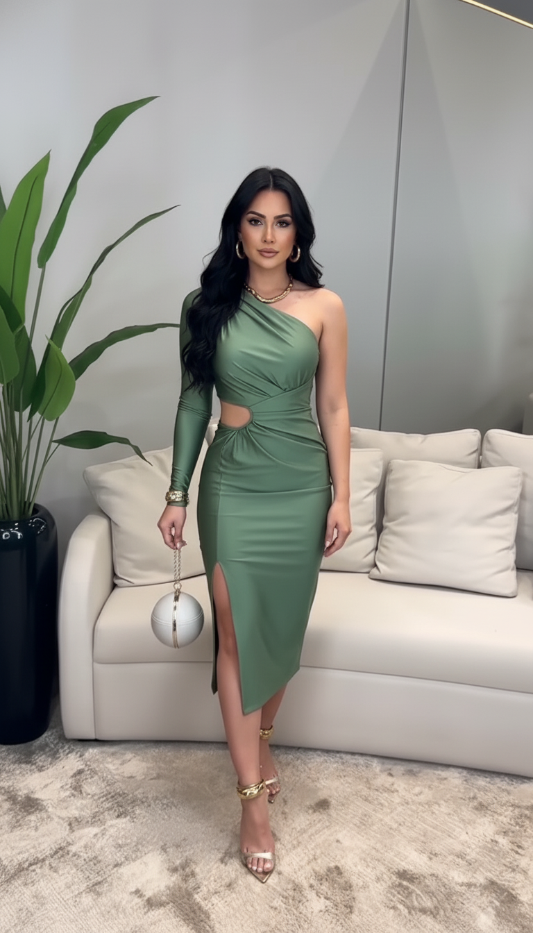 Vestido Hera – poder e elegância em um único look