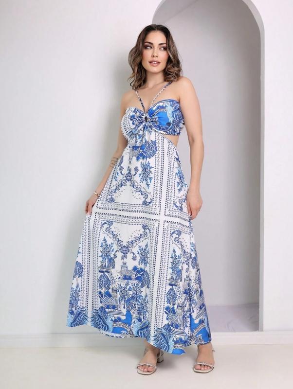 Vestido Bella Capri – frescor e elegância em cada detalhe