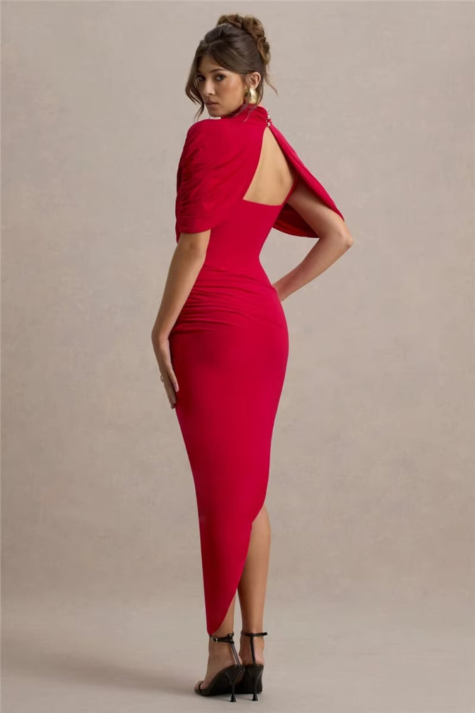 Vestido Longo Assimétrico Modern Lyra