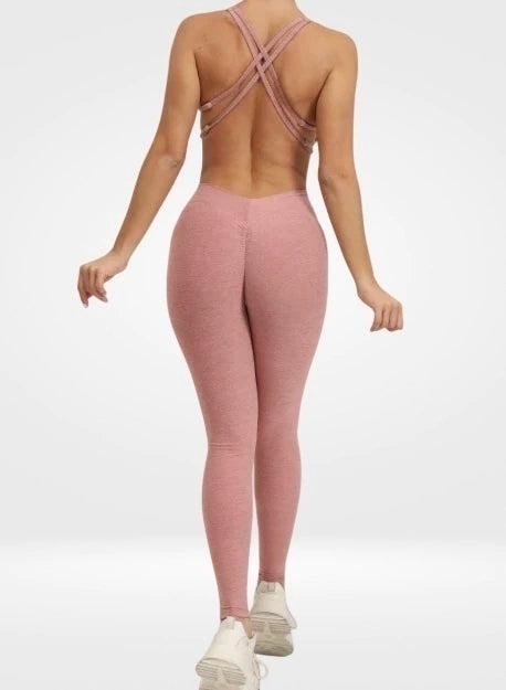 Macacão Longo Esportivo Com Bojo e Levanta Bumbum Modern Slim Fit - FITNESS