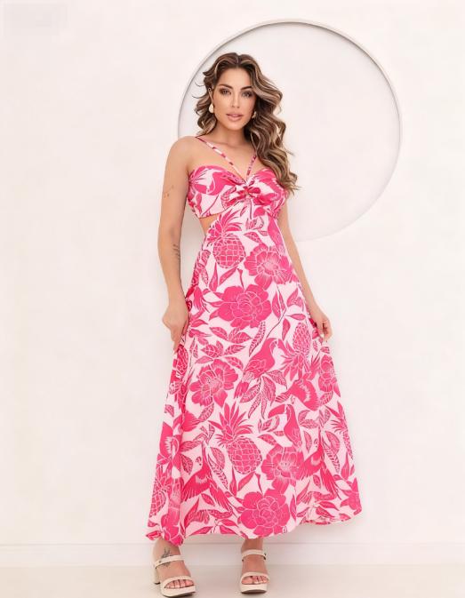 Vestido Bella Capri – frescor e elegância em cada detalhe