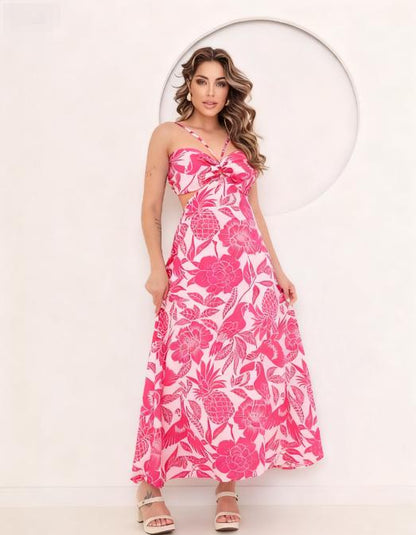 Vestido Bella Capri – frescor e elegância em cada detalhe