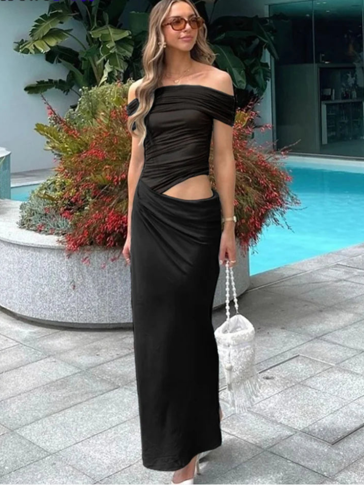 Vestido Longo Ombro a Ombro Modern Briella