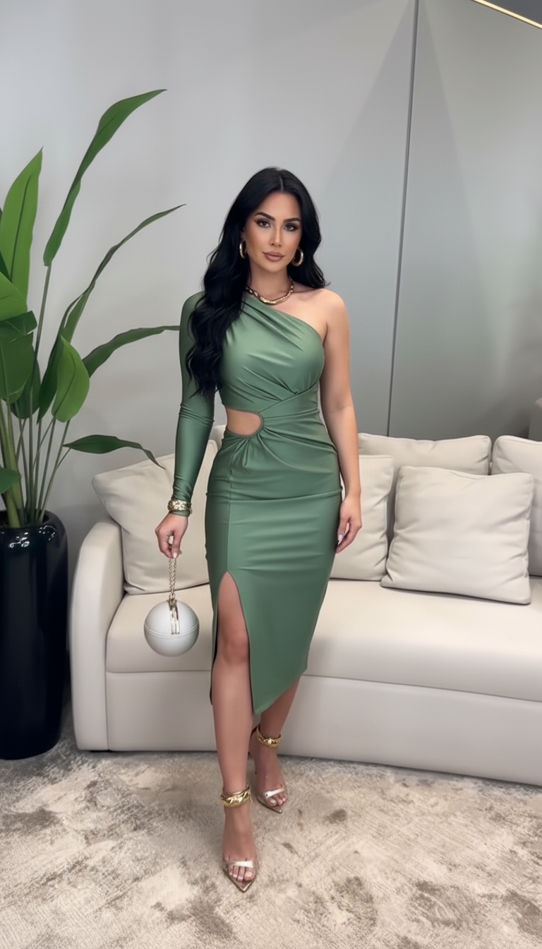 Vestido Hera – poder e elegância em um único look