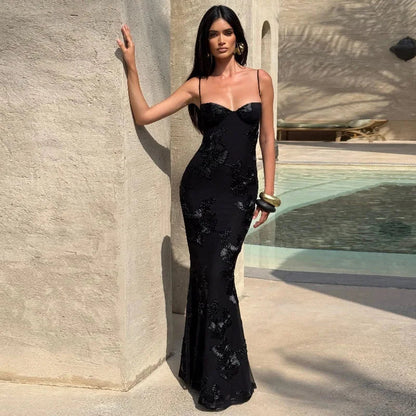 Vestido Longo Decote nas Costas Modern Dara